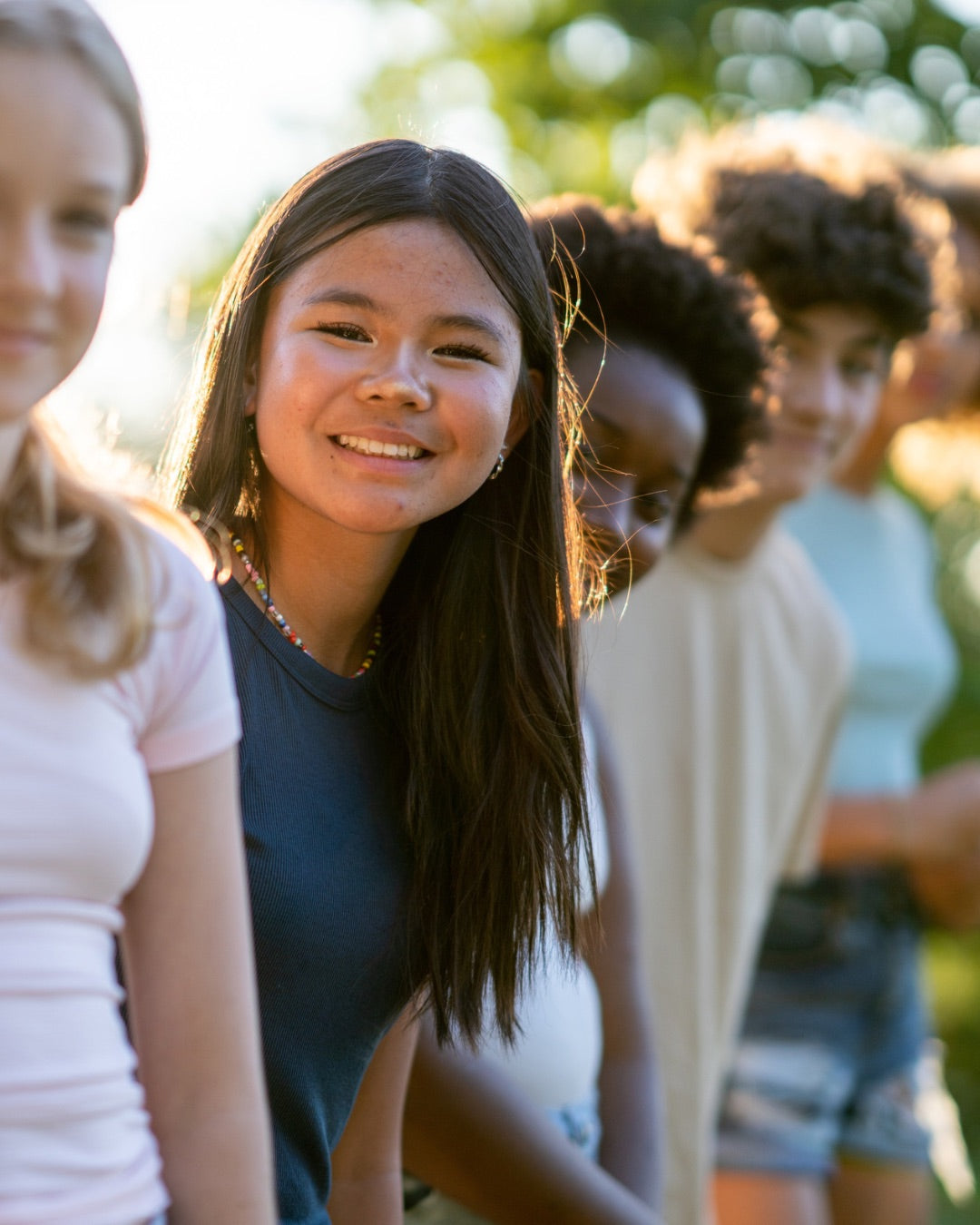 noori Glow Session — teens and tweens in the sunlight