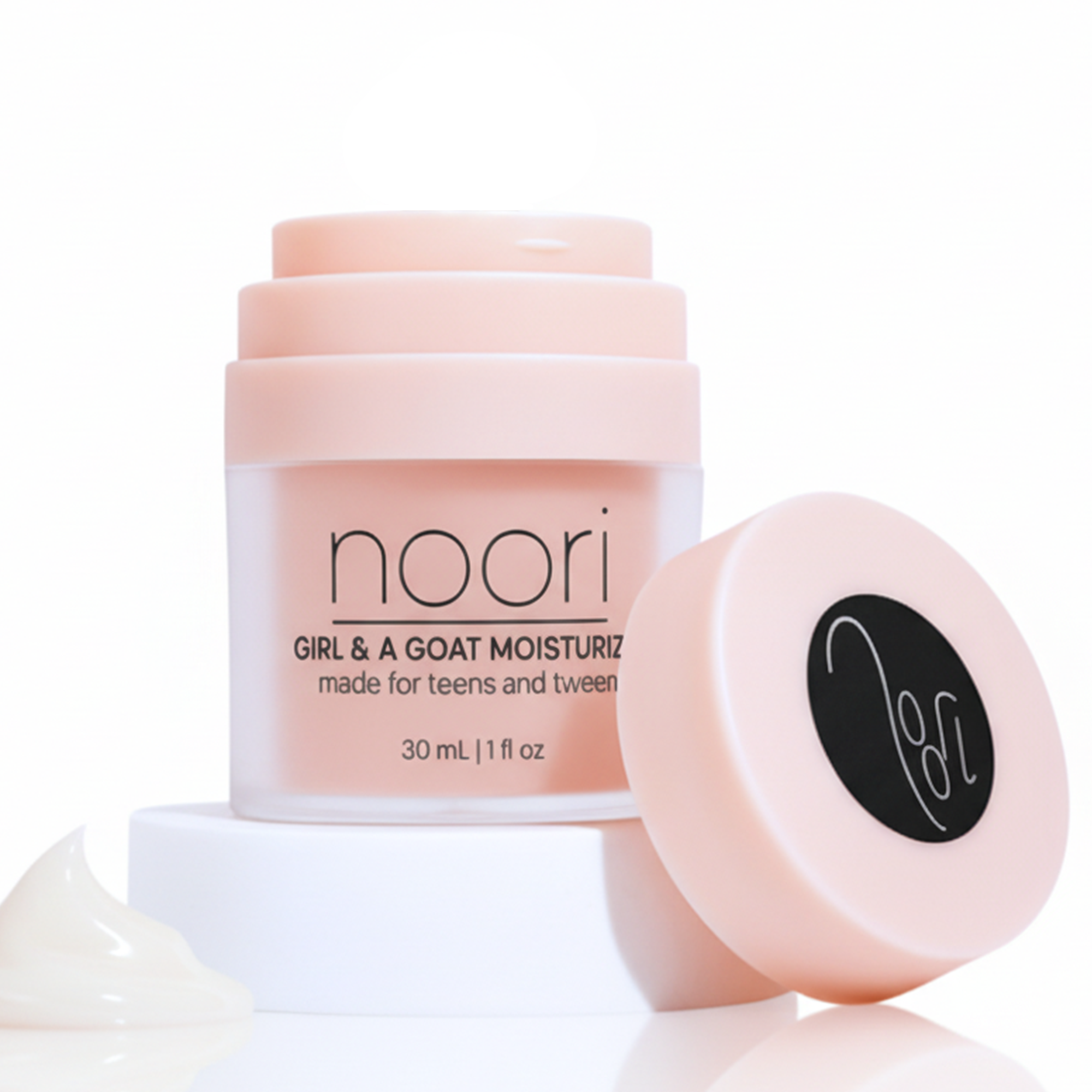 Noori Girl and a Goat Moisturizer