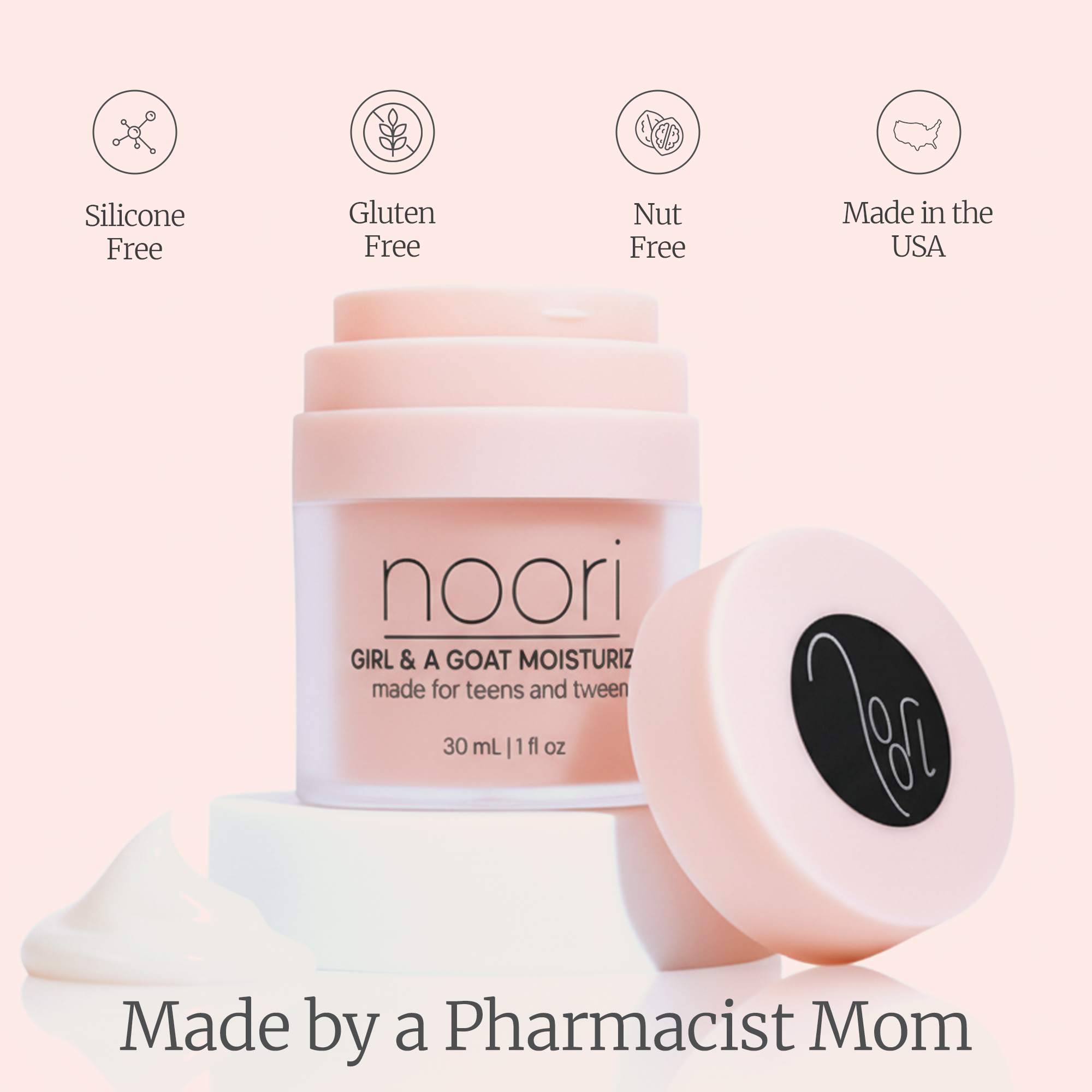 Noori Girl and a Goat Moisturizer